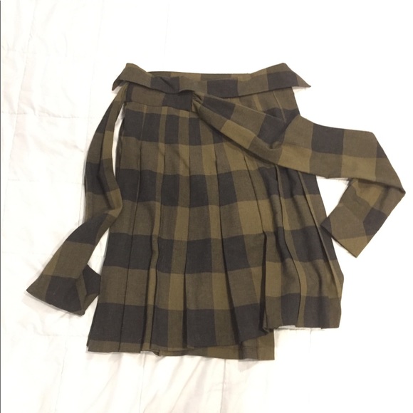 Zara shirt tie waist skirt - Picture 2 of 14